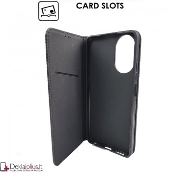Telone atverčiamas dėklas - juodas (Realme C67 4G) Telone atverčiamas dėklas - juodas (Realme C67 4G)